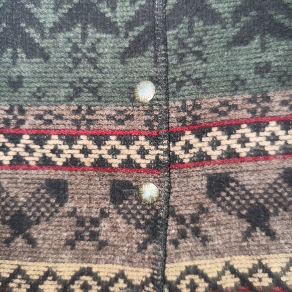 Woolrich Heavy Blanket Vest Womens L